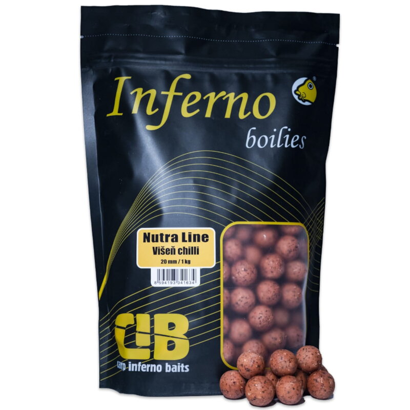 Carp Inferno Boilies Nutra Line - Višňa Chilli Carp Inferno Boilies Nutra Line - Višňa Chilli